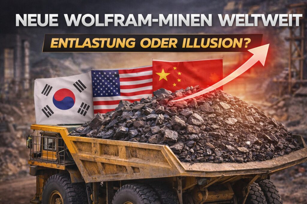 Mit steigenden Wolframpreisen rücken neue Förderprojekte weltweit stärker in den Fokus. Besonders Projekte außerhalb Chinas werden aktuell intensiv diskutiert – von Südkorea über die USA bis nach Europa. Doch die entscheidende Frage bleibt: Können neue Minen den Markt wirklich entlasten – oder ist das Angebot auf absehbare Zeit weiterhin zu knapp? Neue Projekte nehmen Fahrt auf In den letzten Monaten wurden mehrere Projekte konkret: Wiederinbetriebnahme der Sangdong-Mine in Südkorea Neustart der Ssangjon-Mine mit erster Produktion ab 2026 neue Projekte in den USA zur Reduzierung der Importabhängigkeit Diese Entwicklungen sind kein Zufall. Erst durch die stark gestiegenen Preise wird die Förderung außerhalb Chinas wirtschaftlich interessant. Warum neue Minen jetzt plötzlich wirtschaftlich werden Über Jahre hinweg war die Wolframförderung außerhalb Chinas für viele Projekte wirtschaftlich schwierig. Die Gründe: hohe Förderkosten niedrige Marktpreise starke Konkurrenz aus China Mit den aktuellen Preisniveaus hat sich das grundlegend verändert. Projekte, die zuvor nicht rentabel waren, werden jetzt neu bewertet oder reaktiviert. Zeitfaktor: Der entscheidende Engpass Trotz der positiven Entwicklung bleibt ein zentrales Problem bestehen: Neue Minen entstehen nicht kurzfristig. Selbst bei bereits entwickelten Projekten gilt: Genehmigungen dauern oft Jahre Infrastruktur muss aufgebaut oder reaktiviert werden Produktionshochlauf erfolgt schrittweise Auch Projekte, die 2026 starten, werden zunächst nur begrenzte Mengen liefern. Beispiel Südkorea: Wichtig, aber kein Gamechanger Die Projekte in Südkorea gelten aktuell als Hoffnungsträger für den westlichen Markt. Doch selbst optimistische Szenarien zeigen: einzelne Minen decken nur einen kleinen Teil der globalen Nachfrage die Produktionsmengen bleiben im Vergleich zum Gesamtmarkt begrenzt Das bedeutet: Die neuen Projekte sind wichtig – aber sie lösen das strukturelle Problem nicht. China bleibt dominierend Ein entscheidender Faktor bleibt unverändert: China kontrolliert weiterhin den Großteil der weltweiten Wolframproduktion. Das führt zu: hoher Abhängigkeit westlicher Märkte Einfluss auf Preise und Verfügbarkeit strategischer Bedeutung von Lieferketten Selbst mit neuen Minen wird sich diese Dominanz kurzfristig nicht grundlegend verändern. Nachfrage wächst schneller als das Angebot Parallel zu den neuen Projekten steigt die Nachfrage weiter: Zerspanung und Werkzeugindustrie Luft- und Raumfahrt Energie- und High-Tech-Anwendungen steigende Bedeutung im militärischen Bereich Das führt dazu, dass zusätzliche Fördermengen oft direkt vom Markt aufgenommen werden. Warum kurzfristige Entspannung unwahrscheinlich ist Die aktuelle Situation wird durch mehrere Faktoren geprägt: begrenzte kurzfristige Produktionssteigerung steigende globale Nachfrage geopolitische Unsicherheiten eingeschränkte Substitutionsmöglichkeiten Selbst bei erfolgreicher Inbetriebnahme neuer Minen bleibt das Angebot angespannt. Bedeutung für den Hartmetallmarkt Für Betriebe in der Praxis bedeutet das: stabile bis steigende Preise sind wahrscheinlich Verfügbarkeit kann regional schwanken Recycling gewinnt weiter an Bedeutung Gerade letzterer Punkt wird zunehmend entscheidend, da er unabhängig von Primärförderung funktioniert. Praxis-Tipp In einem Markt mit begrenztem Angebot lohnt es sich: vorhandenes Hartmetall konsequent zu erfassen Materialströme im Betrieb zu optimieren Recycling nicht als Nebenprodukt zu betrachten Wer seine Prozesse im Griff hat, kann von der Marktsituation profitieren. Fazit Neue Wolfram-Minen sind ein wichtiger Schritt, um die Versorgung langfristig zu stabilisieren. Kurzfristig werden sie den Markt jedoch nicht grundlegend entlasten. Die Kombination aus steigender Nachfrage und begrenztem Angebot sorgt weiterhin für ein angespanntes Marktumfeld. Für die Praxis heißt das: Die Bedeutung von Hartmetall und dessen Recycling wird weiter steigen.